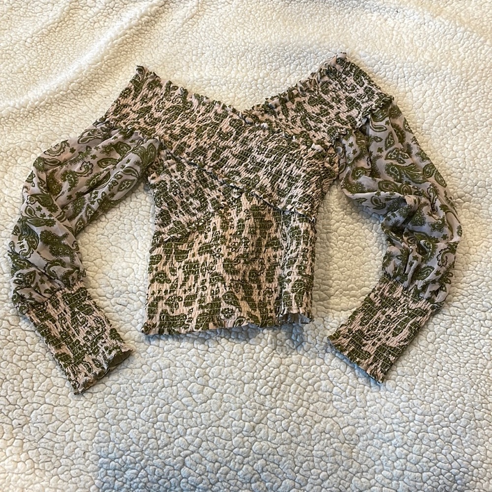 Floral blouse from Steve Madden